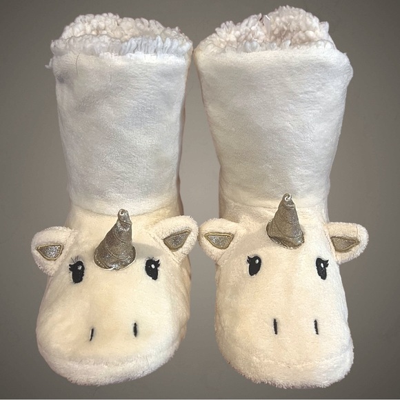 Justice Unicorn Bootie Slippers - Picture 2 of 11
